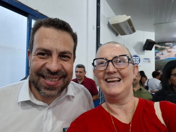 Coordenadora-Geral do SISTA-MS entrega ofício ao ministro Guilherme Boulos com reivindicações da categoria