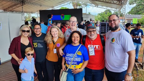 Coordenadora-Geral do SISTA-MS entrega ofício ao ministro Guilherme Boulos com reivindicações da categoria