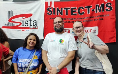 Coordenadora-Geral do SISTA-MS entrega ofício ao ministro Guilherme Boulos com reivindicações da categoria