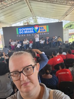 Coordenadora-Geral do SISTA-MS entrega ofício ao ministro Guilherme Boulos com reivindicações da categoria