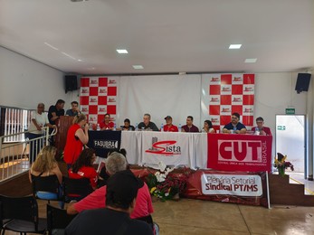 Coordenadora-Geral do SISTA-MS participa de Plenária Sindical do PT-MS